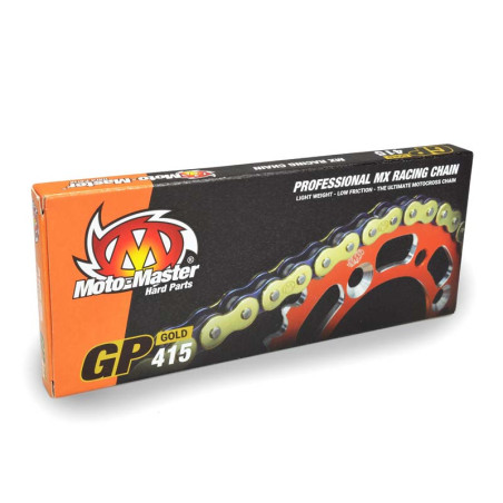 MOTO-MASTER GP 415 gold Drive Chain - 134 links