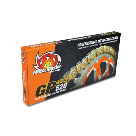 MOTO-MASTER GP 520 Antriebskette in Gold - 118 Glieder