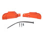 Protector de bomba de freno delantera RACETECH tipo BREMBO para KTM, SHERCO, HUSQVARNA, HUSABERG y GAS GAS de 2007 a 2027