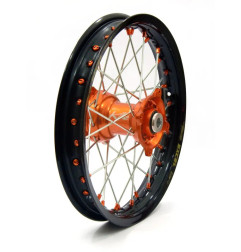 Roue Elite MX-EN avec rayons argentés KITE pour GAS GAS, HUSQVARNA, KTM MC 125, MC 250 de 2013 à 2023- Réf. 20.229.0.AR