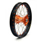 Roue Elite MX-EN avec rayons argentés KITE pour GAS GAS, HUSQVARNA, KTM MC 125, MC 250 de 2013 à 2023 Roue Elite MX-EN avec rayons argentés KITE pour GAS GAS, HUSQVARNA, KTM MC 125, MC 250 de 2013 à 2023