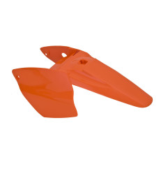 RACETECH Kotflügel hinten - Orange KTM für KTM SX 85 2002-2008