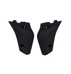 Ouïes de radiateur RACETECH inférieures - noir pour HUSQVARNA CR 125, CR 250, WR 125, WR 250, WR 300 de 2005 à 2013
