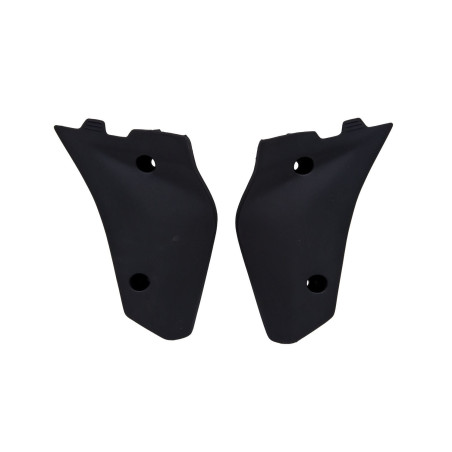 RACETECH Lower Radiator Shrouds - Black for HUSQVARNA CR 125, CR 250, WR 125, WR 250, WR 300 2005-2013