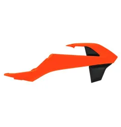 Aletas de radiador RACETECH ref. R-CVKTMARNR1665 para KTM SX 65 y GAS GAS MC 65 de 2016 a 2023