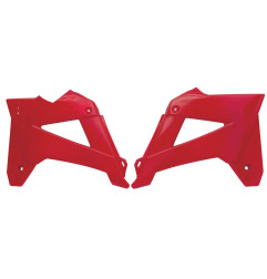 Aletas de radiador RACETECH - rojo GasGas para GAS GAS EC 125, EC 200, EC 250, EC 300, ECF 450, MC 125, MC 300 de 2007 a 2009
