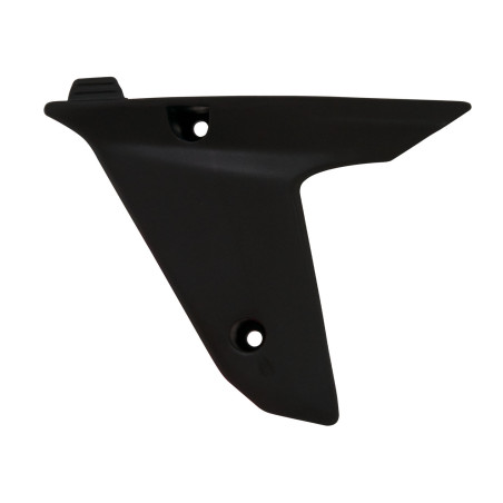 Aletas de radiador RACETECH inferiores - negro para HUSQVARNA TC, TE 250, 310, 450, 510 de 2008 a 2010
