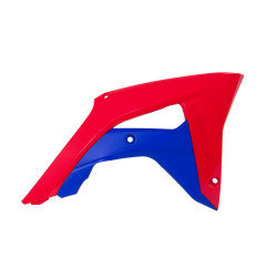 RACETECH Kühlerspoiler - Rot Honda/blau Yamaha für HONDA CRF 250, CRF 450 2017-2021