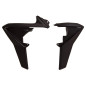 Ouïes de radiateur RACETECH supérieures - noir pour HUSQVARNA TC 449, TC 511, TE 449, TE 511 de 2011 à 2013
