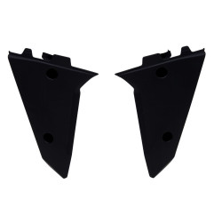 Ouïes de radiateur RACETECH inférieures - noir pour HUSQVARNA TC, TE 250, 310, 450, 510 de 2005 à 2007