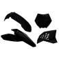 Kit plastiques RACETECH 4 pièces pour KTM EXC, EXCF, SX, SXF, XCF de 2007 à 2011