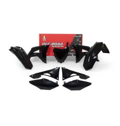 Kit plastiques RACETECH 6 pièces pour HONDA CRF 250, CRF 450 de 2017 à 2018