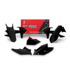 Kit de plásticos RACETECH 5 piezas para KTM EXC 250, EXC 300, EXCF 250, EXCF 350, EXCF 450, EXCF 500, XCW 125 de 2017 a 2019