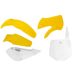 Kit plastiques RACETECH 5 pièces - couleurs d'origine pour SUZUKI RM 65 de 2003 à 2008