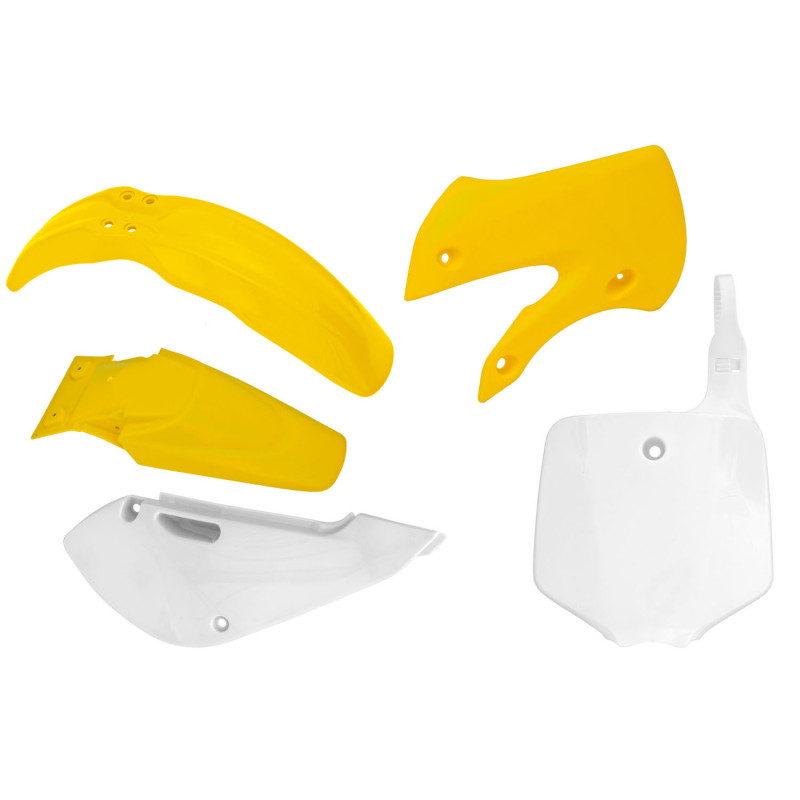 RACETECH Plastic Kit (5 pieces) - OEM colours for SUZUKI RM 65 2003-2008 RACETECH Plastic Kit (5 pieces) - OEM colours for SUZUKI RM 65 2003-2008