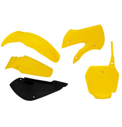 RACETECH Plastikkit 5-teilig - originalfarben Ref. R-KITRM0-OEM-599 für SUZUKI RM 85 2000-2022