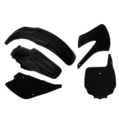 Kit plastiques RACETECH 5 pièces pour KAWASAKI KX 85, KX 100 de 1998 à 2013