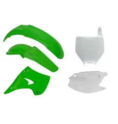 RACETECH Plastic Kit (5 pieces) for KAWASAKI KX 125, KX 250 2003-2008