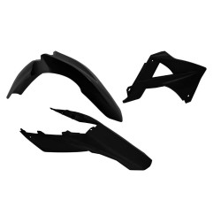 Kit plastiques RACETECH 3 pièces pour GAS GAS EC 125, EC 200, EC 250, EC 300, ECF 250, ECF 450, MC 125, MC 300 de 2011 à 2013
