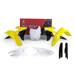 RACETECH Plastic Kit (6 pieces) - OEM colours for SUZUKI RMZ 250, RMZ 450 2019-2027