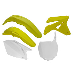 Kit de plásticos RACETECH 5 piezas - colores de origen para SUZUKI RMZ 450 2007