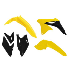 RACETECH Plastic Kit (4 pieces) - OEM colours ref. R-KITRMX-OEM-492 for SUZUKI RMX 450 2010-2018