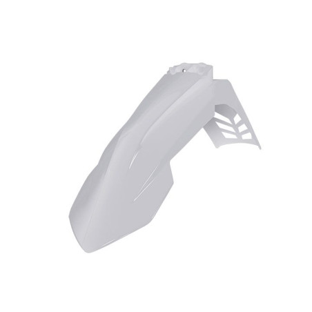 RACETECH Vented Front Fender - White for KTM EXC, EXCF, SX, SXF 125, 150, 250, 300, 350, 450, 500 2016-2023