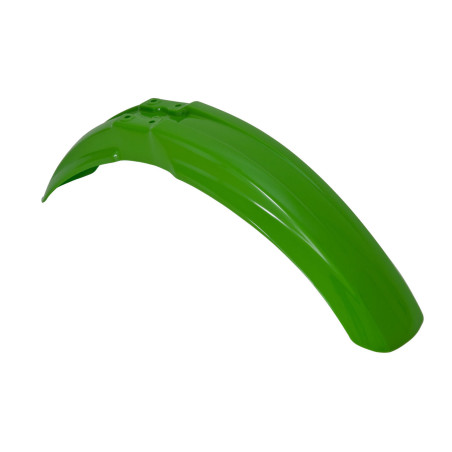 Garde-boue avant RACETECH - vert Kawasaki pour KAWASAKI KDX, KLX, KX 125, 250, 300, 500 de 1993 à 2002