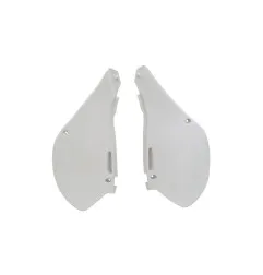 RACETECH Side Panels - White for KAWASAKI KX 125, KX 250 1999-2002
