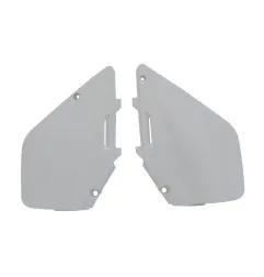 RACETECH Side Panels - White for SUZUKI RM 125, RM 250 1996-2000