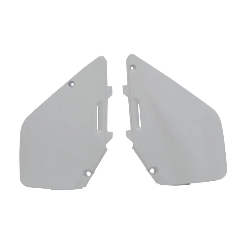 RACETECH Side Panels - White for SUZUKI RM 125, RM 250 1996-2000