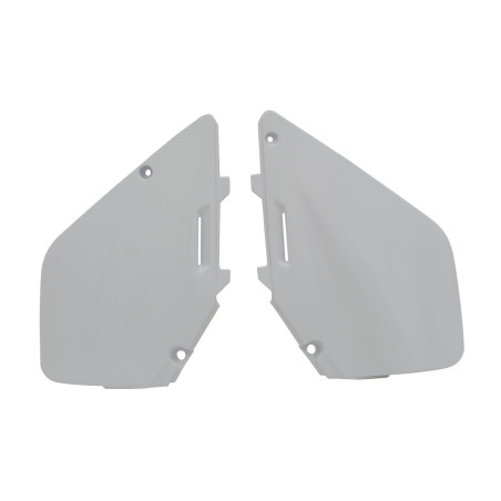 RACETECH Seitenteile - weiß für SUZUKI RM 125, RM 250 1996-2000