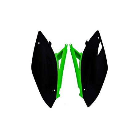 Laterales portanúmeros RACETECH ref. R-FIKXFNRVE29 para KAWASAKI KXF 250, KXF 450 de 2009 a 2012