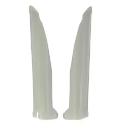 Protège-fourches RACETECH - naturel pour KAWASAKI KX 125, KX 250, KX 500 de 1994 à 2003