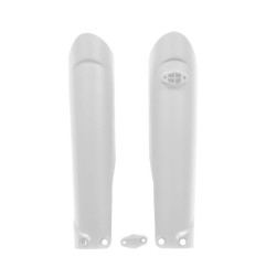 RACETECH Fork Guards - White for KTM EXC, EXCF, SX, SXF 125, 150, 250, 300, 350, 450, 500 2015-2023