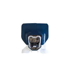 Careta portafaros LED completa RACETECH - azul/blanco para HUSQVARNA FE, TE 250, 300, 350, 450, 501 de 2024 a 2026