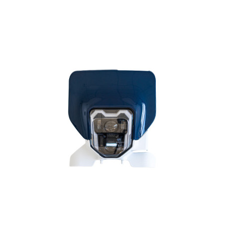 RACETECH Complete LED Headlight - Blue/white for HUSQVARNA FE 250, FE 350, FE 450, FE 501, TE 250, TE 300 2024-2026