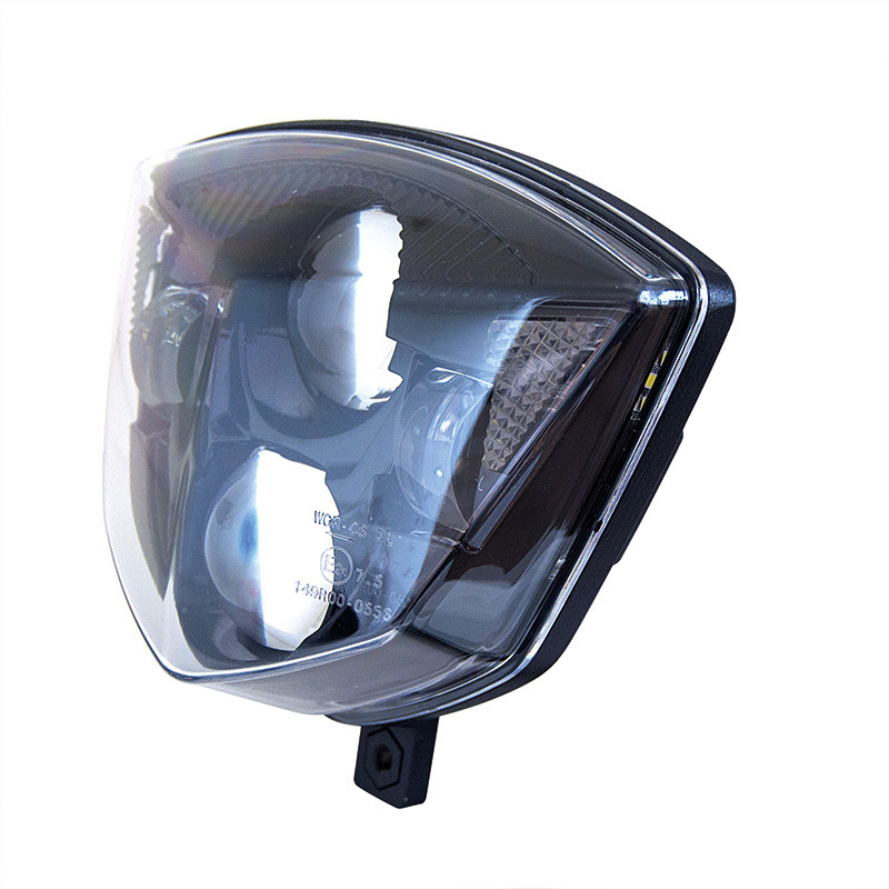 Careta portafaros LED completa RACETECH - colores de origen para GAS GAS EC 250, EC 300, ECF 250, ECF 350 de 2021 a 2023