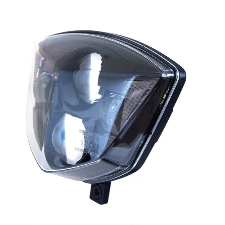 Plaque phare LED complète RACETECH - couleurs d'origine pour GAS GAS EC 250, EC 300, ECF 250, ECF 350 de 2021 à 2023