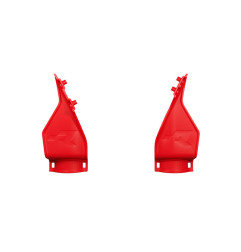 Protections de tés de fourche RACETECH - rouge pour GAS GAS MC, MCF 125, 150, 250, 300, 350, 450 de 2023 à 2026