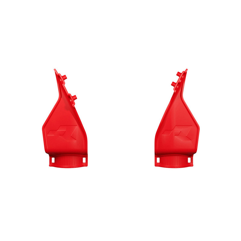 Protectores de tijas RACETECH - rojo para GAS GAS MC 125, MC 150, MC 250, MC 300, MCF 250, MCF 350, MCF 450 de 2023 a 2026