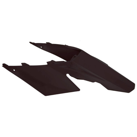 Garde-boue arrière avec plaques latérales RACETECH pour GAS GAS EC 125, EC 200, EC 250, EC 300, ECF 450 de 2007 à 2009