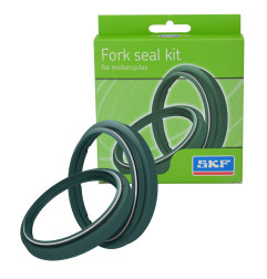 SKF KYB 43 mm Fork Oil and Dust Seal Kit (green) for KAWASAKI, BETA, SUZUKI and HONDA 1991-2026