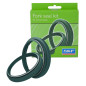 Kit joints spi et cache-poussières de fourche SKF (vert) KYB 43 mm pour KAWASAKI, BETA, SUZUKI et HONDA de 1991 à 2026 Kit joints spi et cache-poussières de fourche SKF (vert) KYB 43 mm pour KAWASAKI, BETA, SUZUKI et HONDA de 1991 à 2026