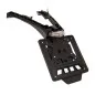 RACETECH Integra Racing License Plate Holder with LED Tail Light - Black for BETA 2020-2024