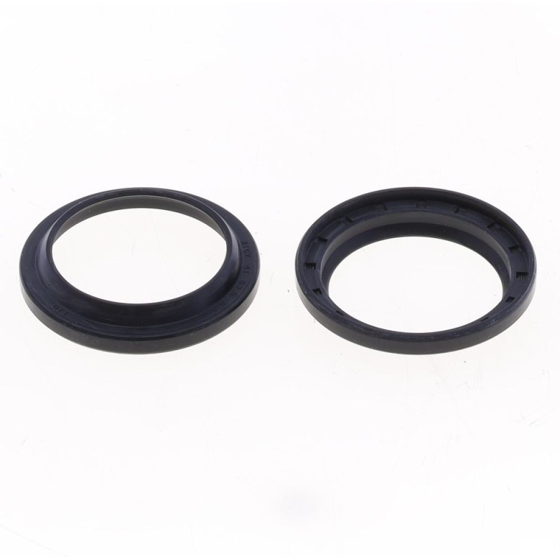 Kit cache-poussières de fourche ATHENA 41x53,5x5,3/9,5 mm pour KAWASAKI, YAMAHA, HONDA, SUZUKI et APRILIA de 1986 à 2016