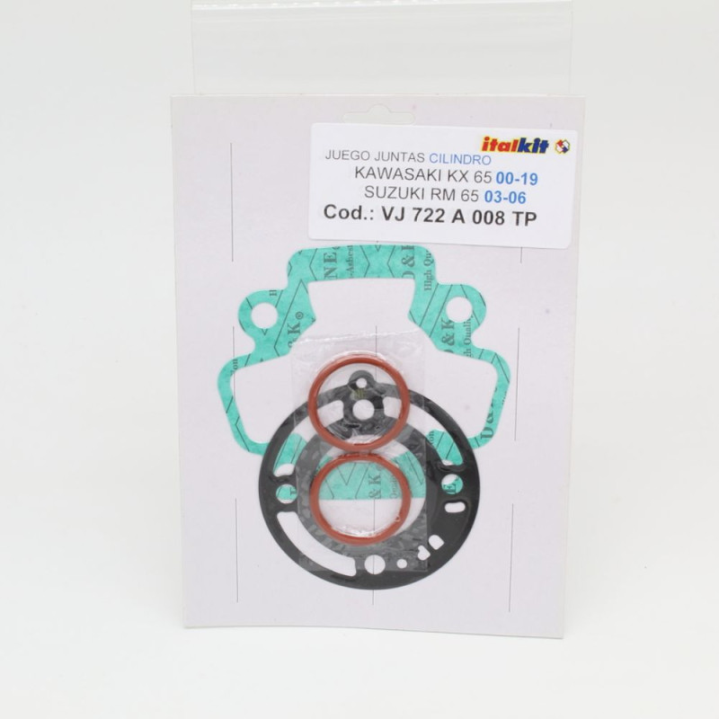 ITALKIT Zylinderdichtsatz für KAWASAKI KX 65 und SUZUKI RM 65 2000-2025