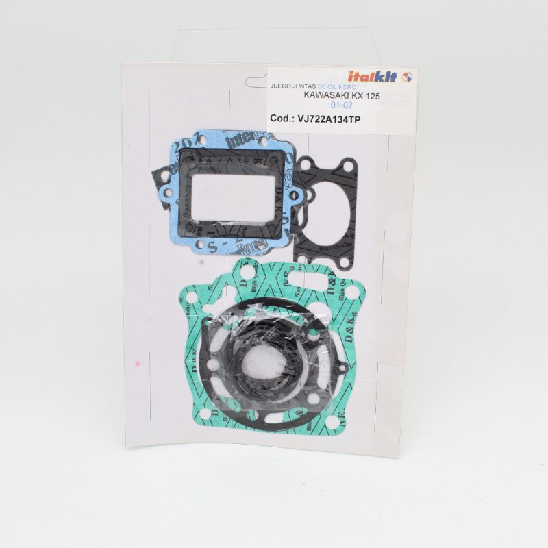 Kit de juntas de parte alta ITALKIT para KAWASAKI KX 125 de 2001 a 2002