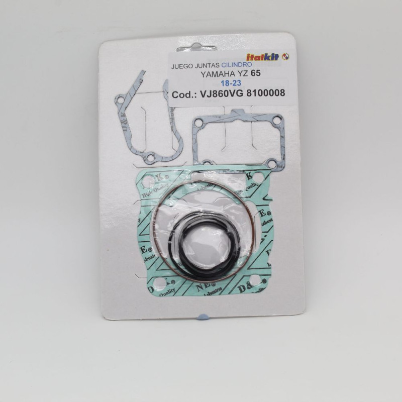 Kit de juntas de parte alta ITALKIT para YAMAHA YZ 65 de 2018 a 2025