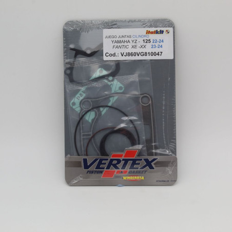 Kit de juntas de parte alta ITALKIT para FANTIC XE 125, XX 125 y YAMAHA YZ 125 de 2022 a 2026